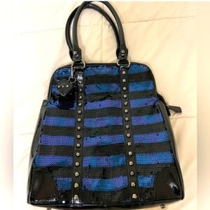 Extremely Rare HTF Vintage Betsey Johnson Sequin Dice Bag